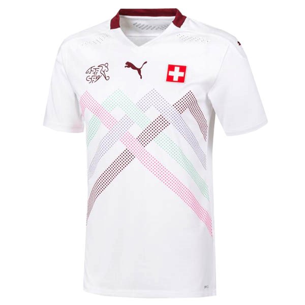 Camiseta Suiza 2ª 2020 Blanco